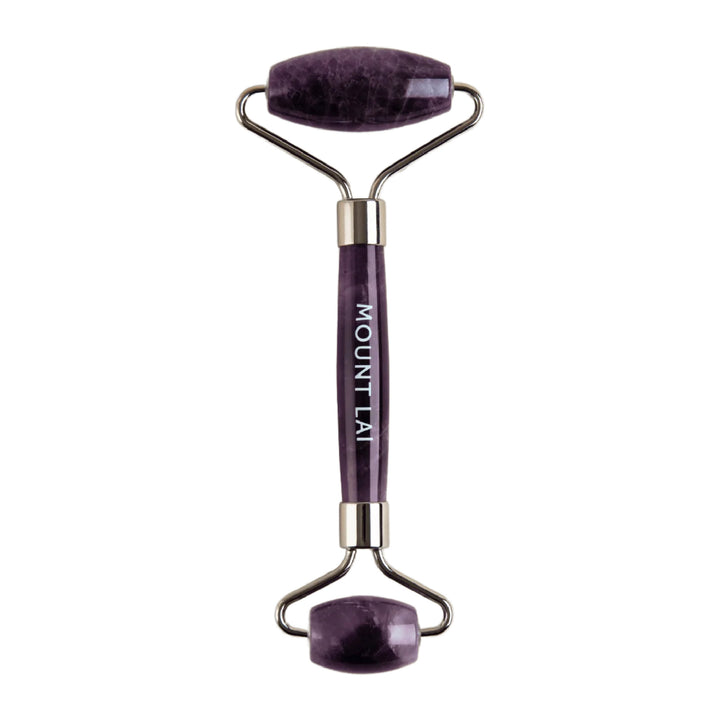 Rouleau en améthyste pour le visage