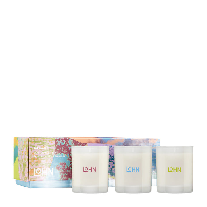Atlas Mini Candle Trio 3x3oz/85g