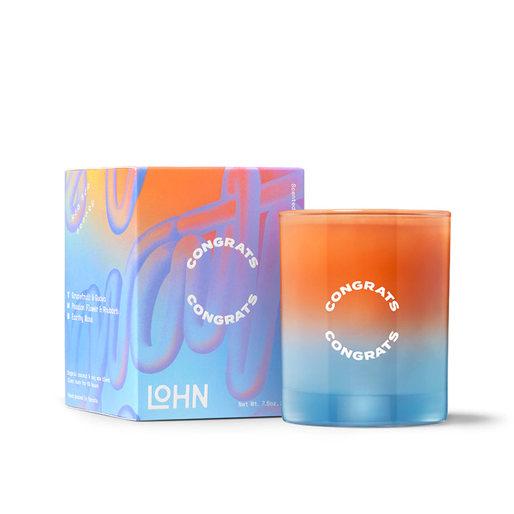 Congrats Candle - Grapefruit & Neroli 7.5oz / 212g