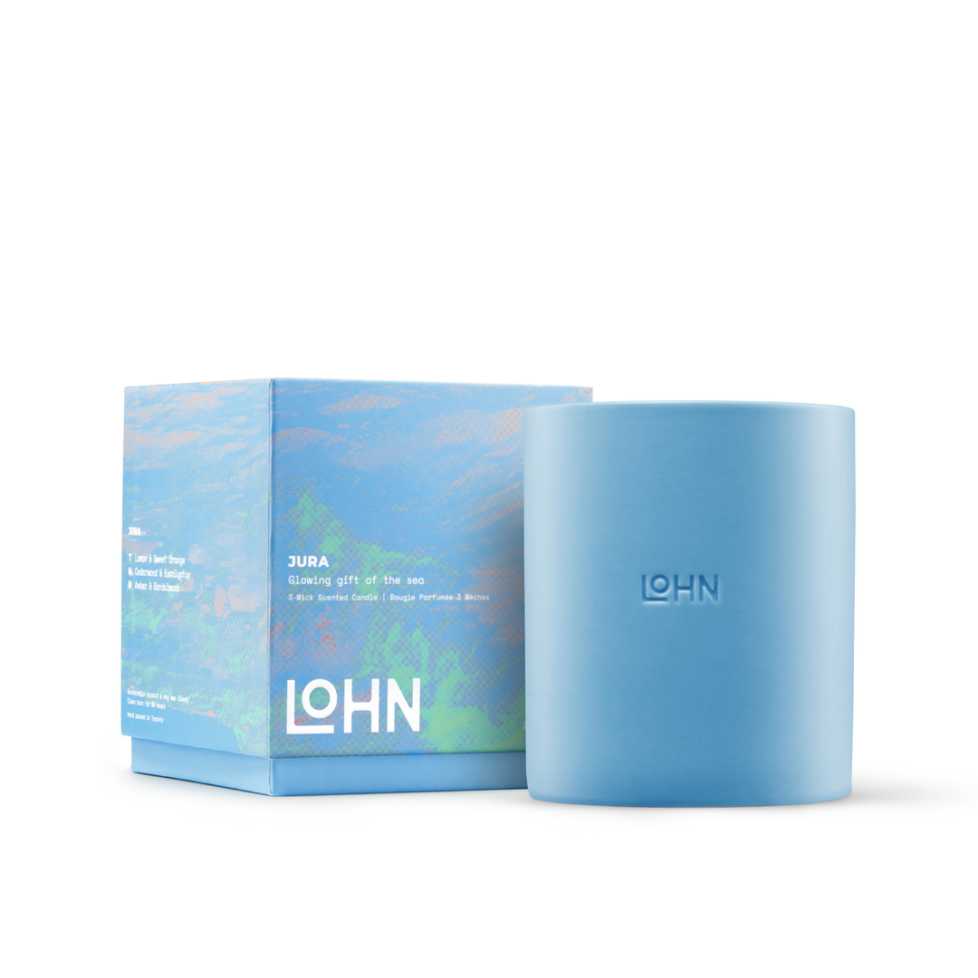 Bougie Jura mega - orange et bois de santal 20oz/566g