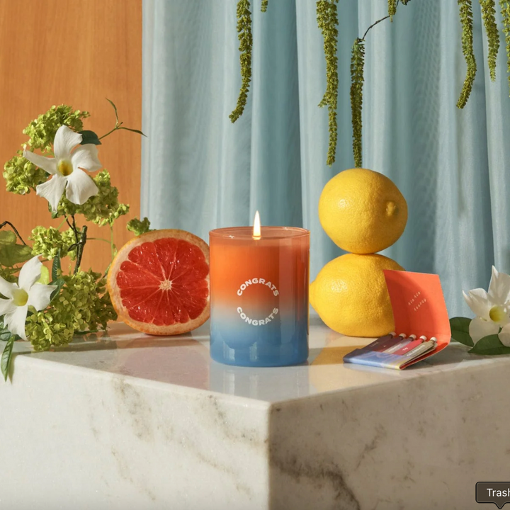 Congrats Candle - Grapefruit & Neroli 7.5oz / 212g