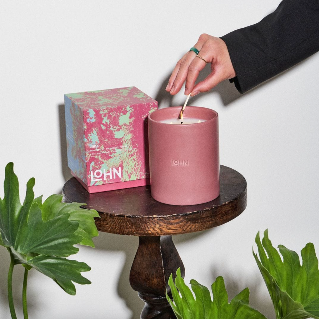 Bougie Erde mega - ambre et vétiver 20oz/566g