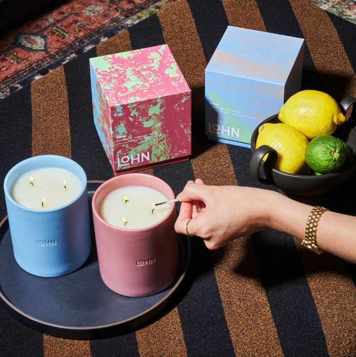 Bougie Jura mega - orange et bois de santal 20oz/566g