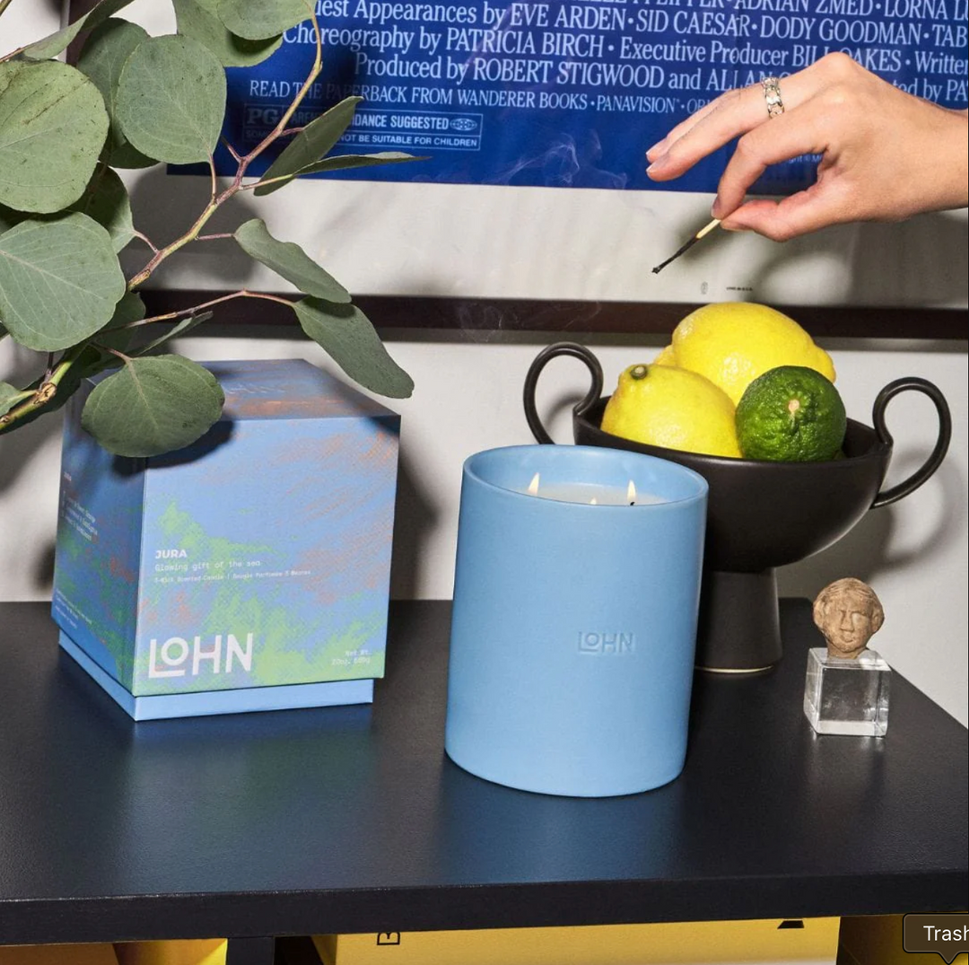 Bougie Jura mega - orange et bois de santal 20oz/566g