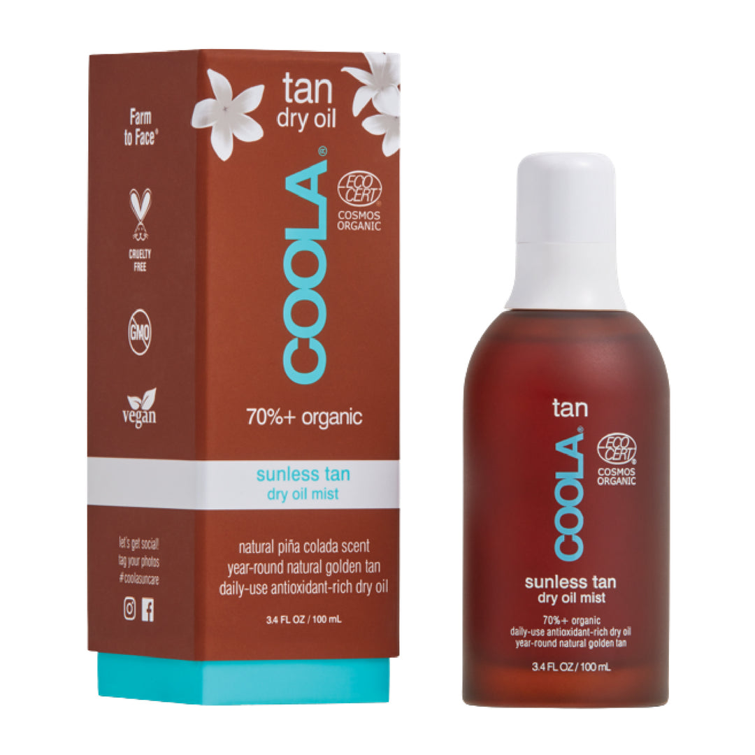 Huile sèche bronzante pour le corps Sunless Tan 100ml