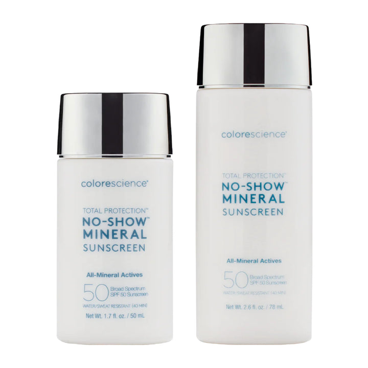 Total Protect No-Show Mineral Sunscreen SPF 50 | 2 Sizes