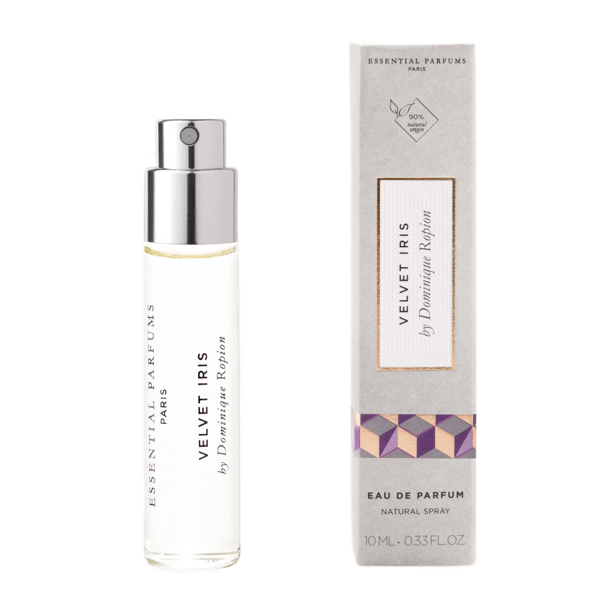 最新　ESSENTIAL PARFUMS VELVET IRIS 100ml Essential Parfums VELVET IRIS - 100MLV EDP Rechargeable