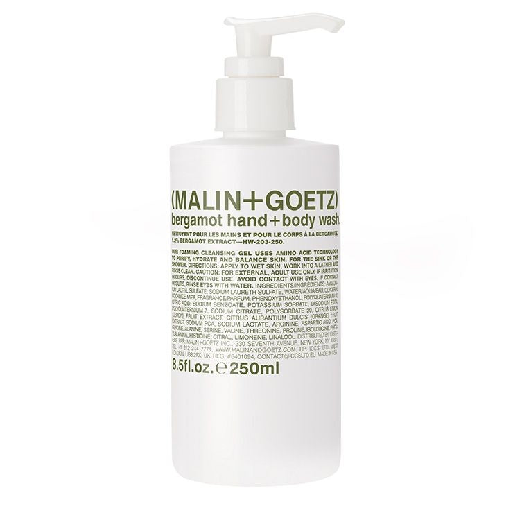 Gel nettoyant mains et corps Bergamote 8.5 oz/250ml