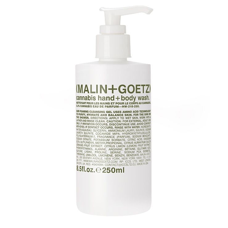 Gel nettoyant mains et corps Cannabis  250ml