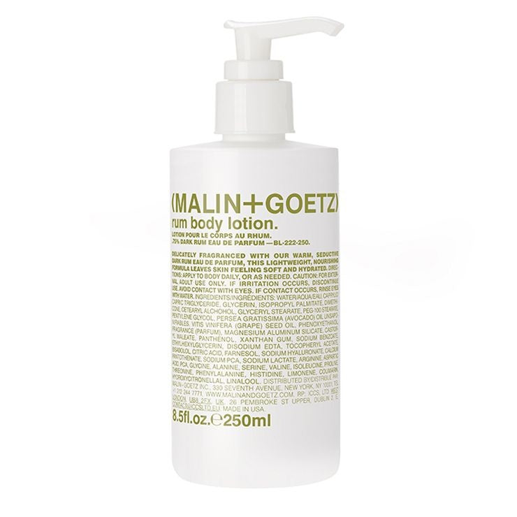 Lotion pour le corps au rhum 8.5oz/250ml