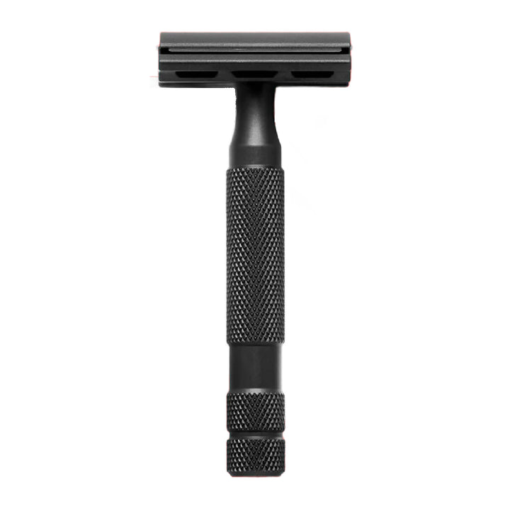 Adjustable Stainless Steel Safety Razor Black 6S PVD | Limited Edition