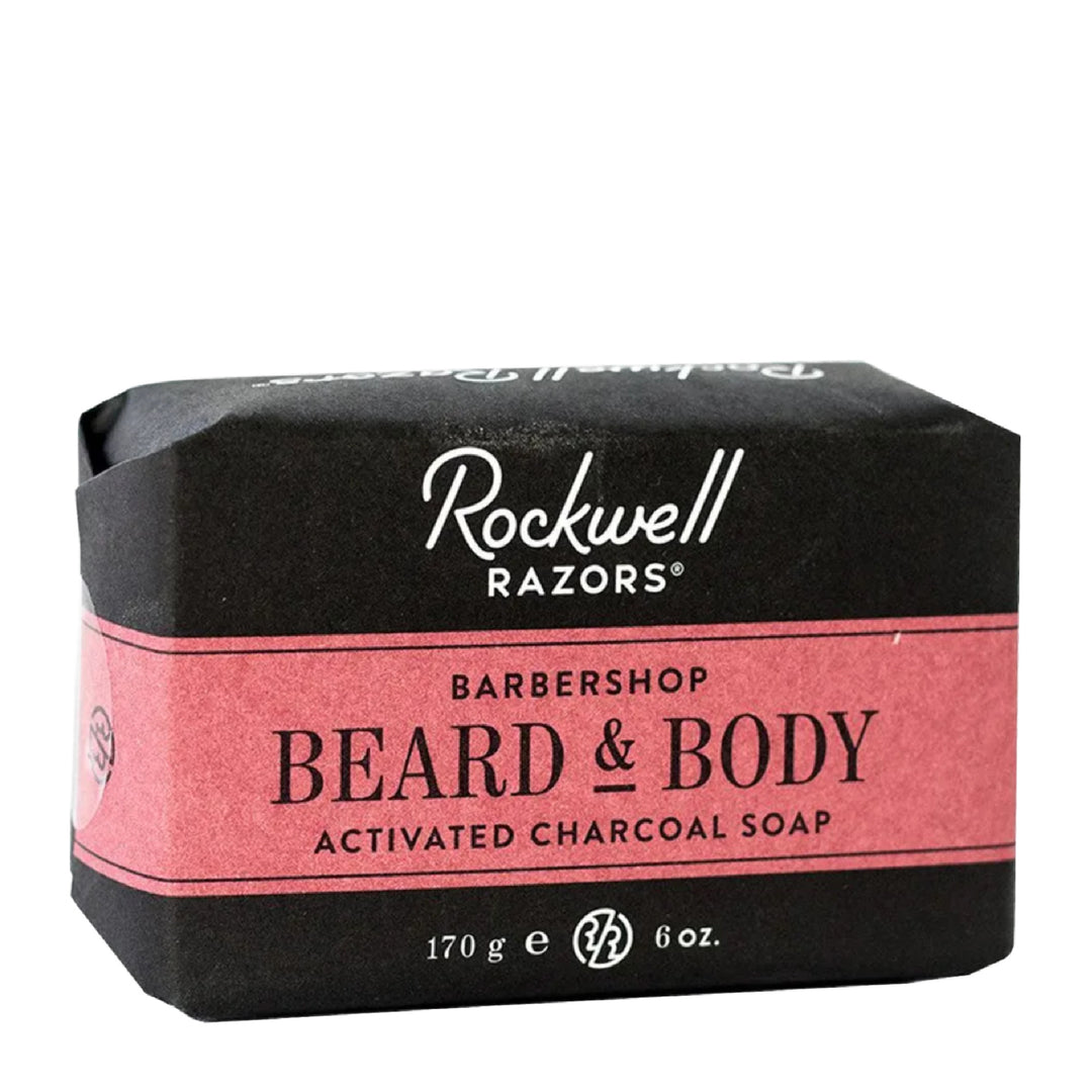 Savon Beard & Body au charbon activé - fragrance Barbershop