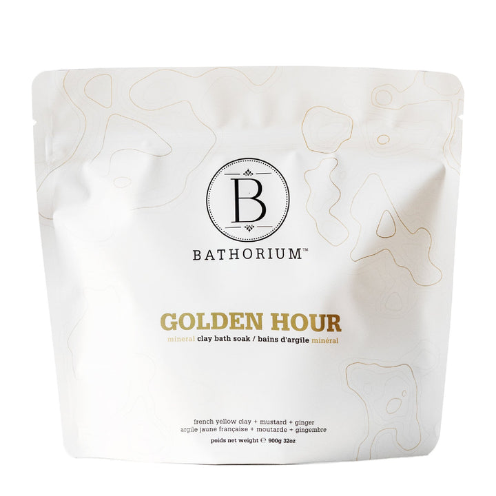 Bain d'argile minérale Golden Hour 900g