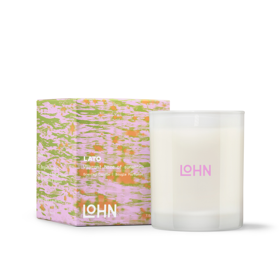 Bougie Lato - citron et fève tonka 7.5oz / 212g