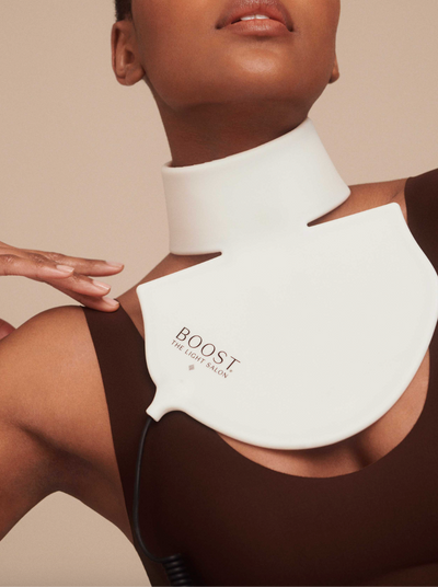 Boost LED Bib pour le cou et le décolleté