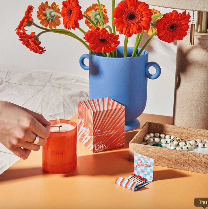 Sun Candle - Blood Orange & Pomelo 7.5oz / 212g