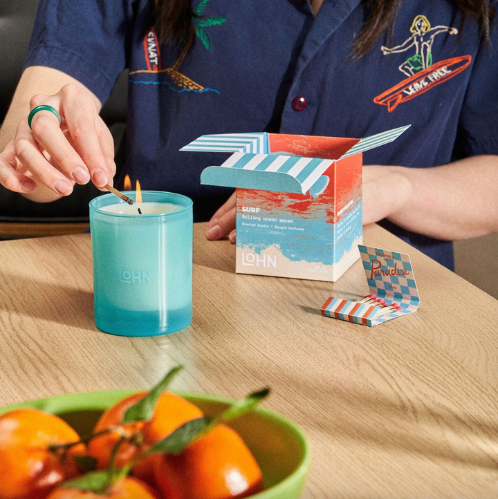 Surf Candle - Lime & Sea Salt 7.5oz / 212g
