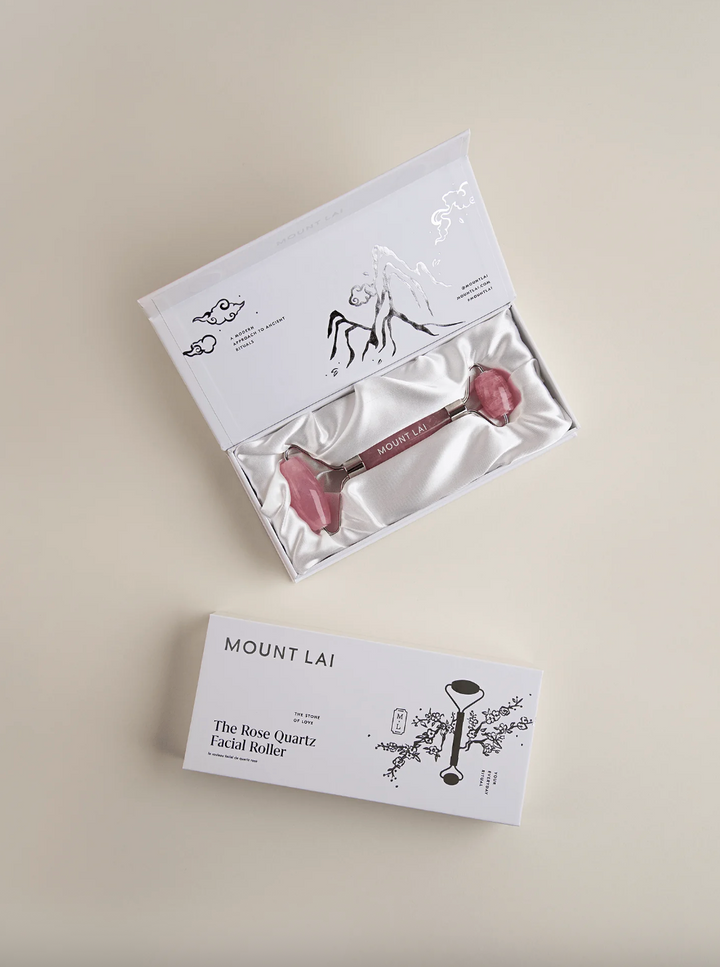 Rose Quartz Facial Roller