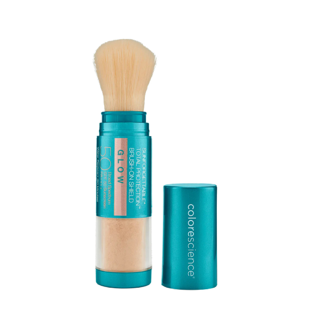 Sunforgettable GLOW Total Protection Brush-On Shield brosse en poudre FPS 50 