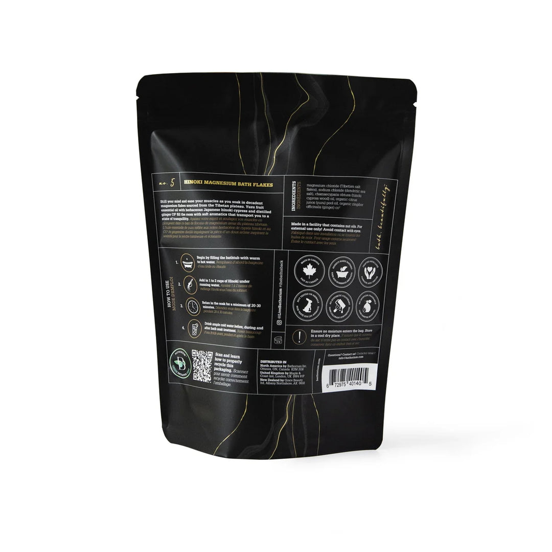Hinoki bain minéral au magnésium | 2 formats