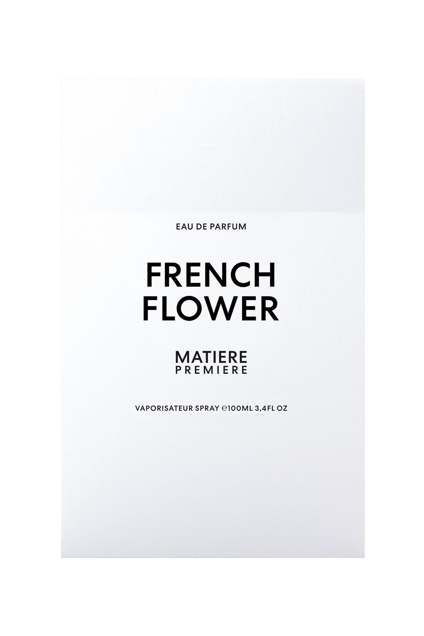 香水(女性用) MATIERE PREMIERE FRENCH FLOWER 50ml MATIERE PREMIERE - 50ML FRENCH FLOWER WATER PERFUME – LE