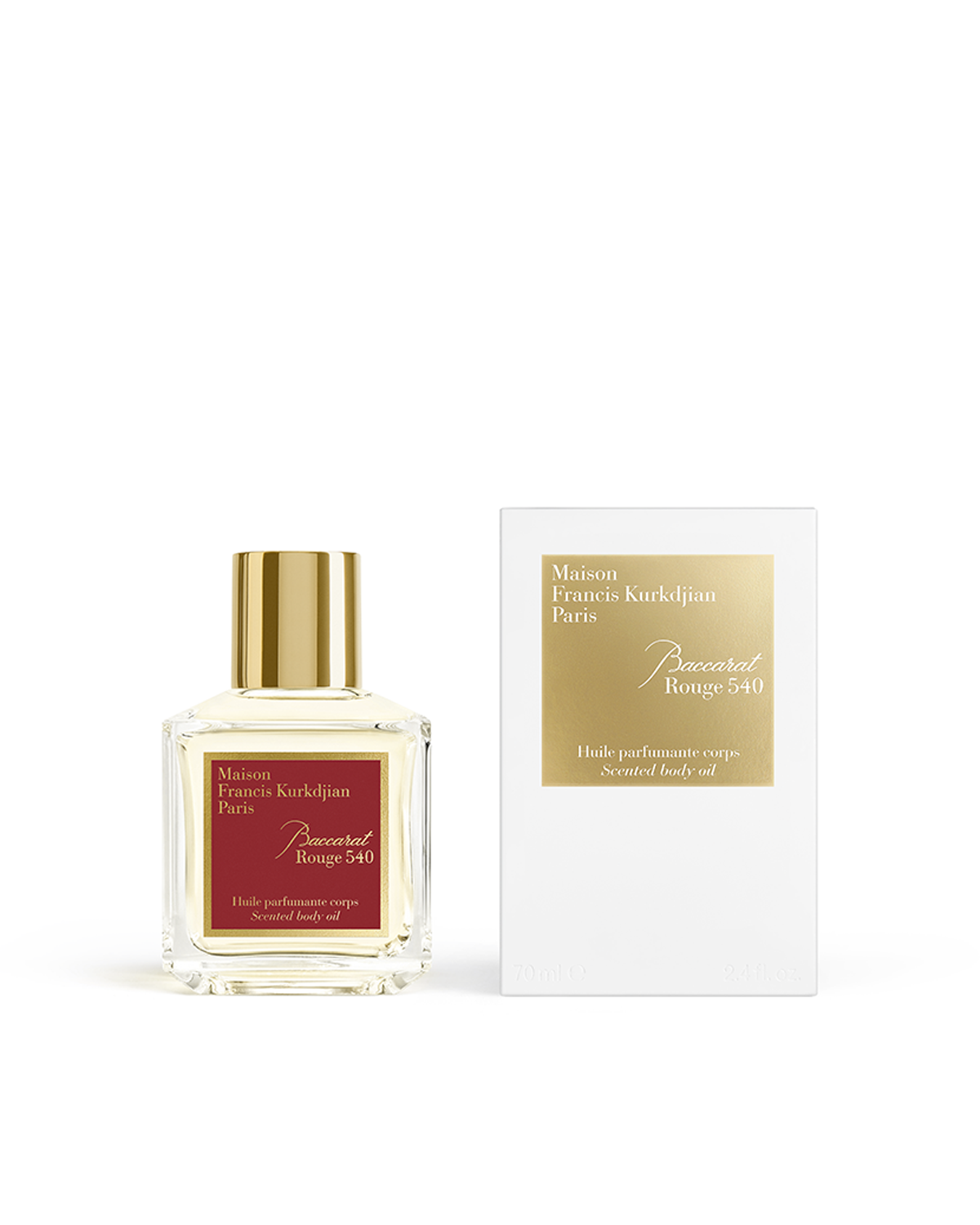 Baccarat rouge best sale 540 body oil