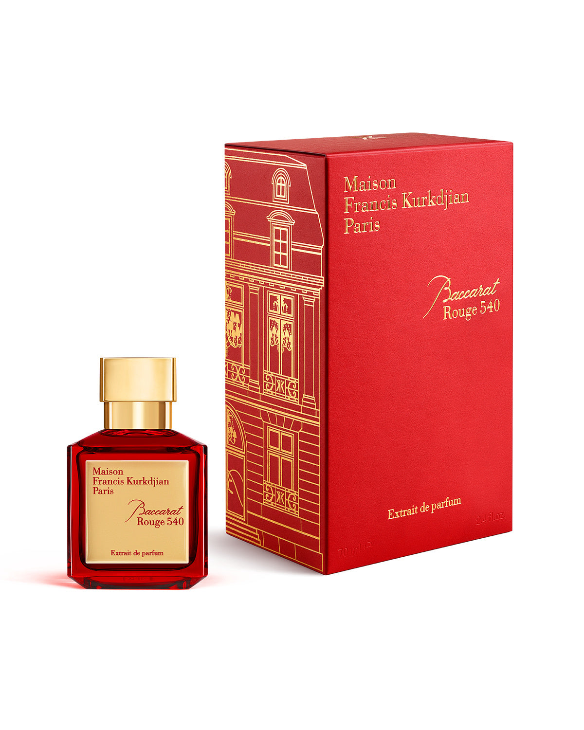 Baccarat Rouge 540 Extrait de Parfum – Etiket