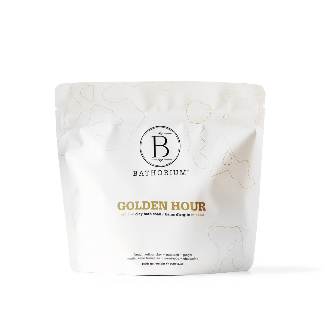 Bain d'argile minerale Golden Hour 900g