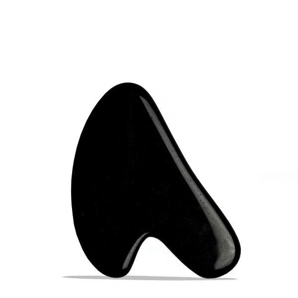 Instrument liftant pour le visage Gua Sha - Obsidienne noire