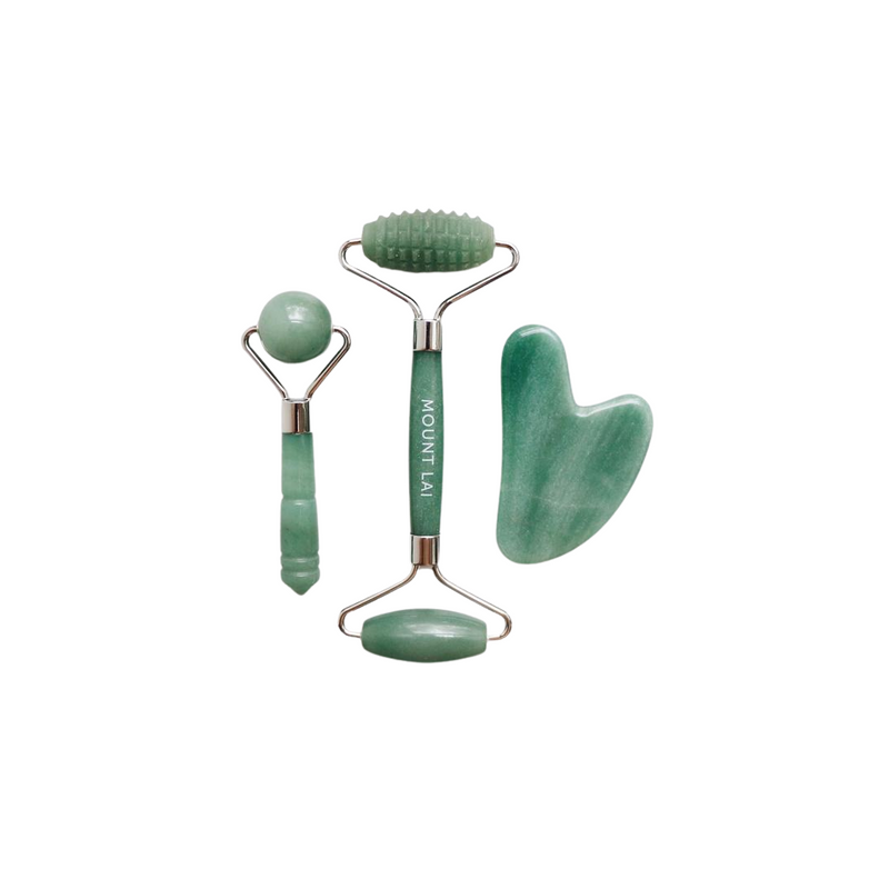 Trio de jade équilibrant pour le visage - Édition Limitée