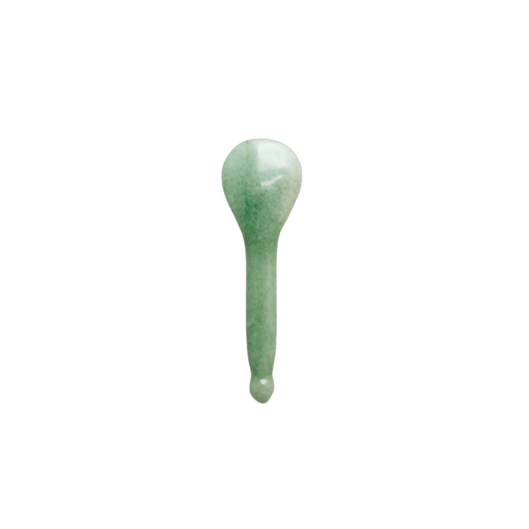 Sculpteur d'acupression gua sha de jade 