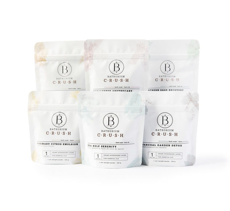 Ensemble découverte Crush 6 sachets x 120g