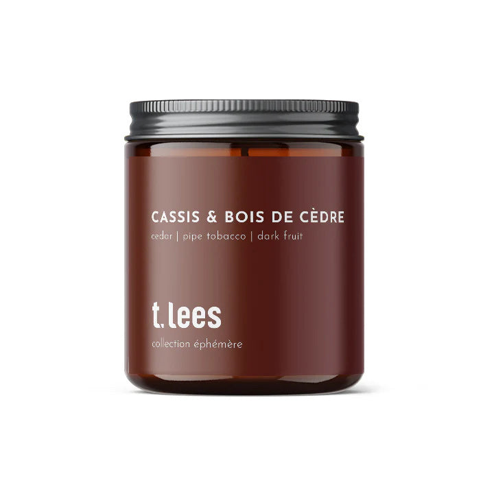 Cassis & Bois de Cèdre Candle